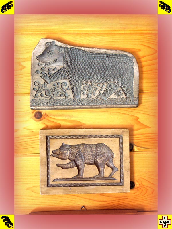Photo: Bern Bear anise cookie molds.